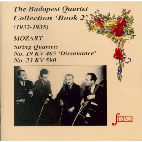 MOZART - Budapest String - Quatuor à cordes n°19 en do majeur K.465 'Dis..